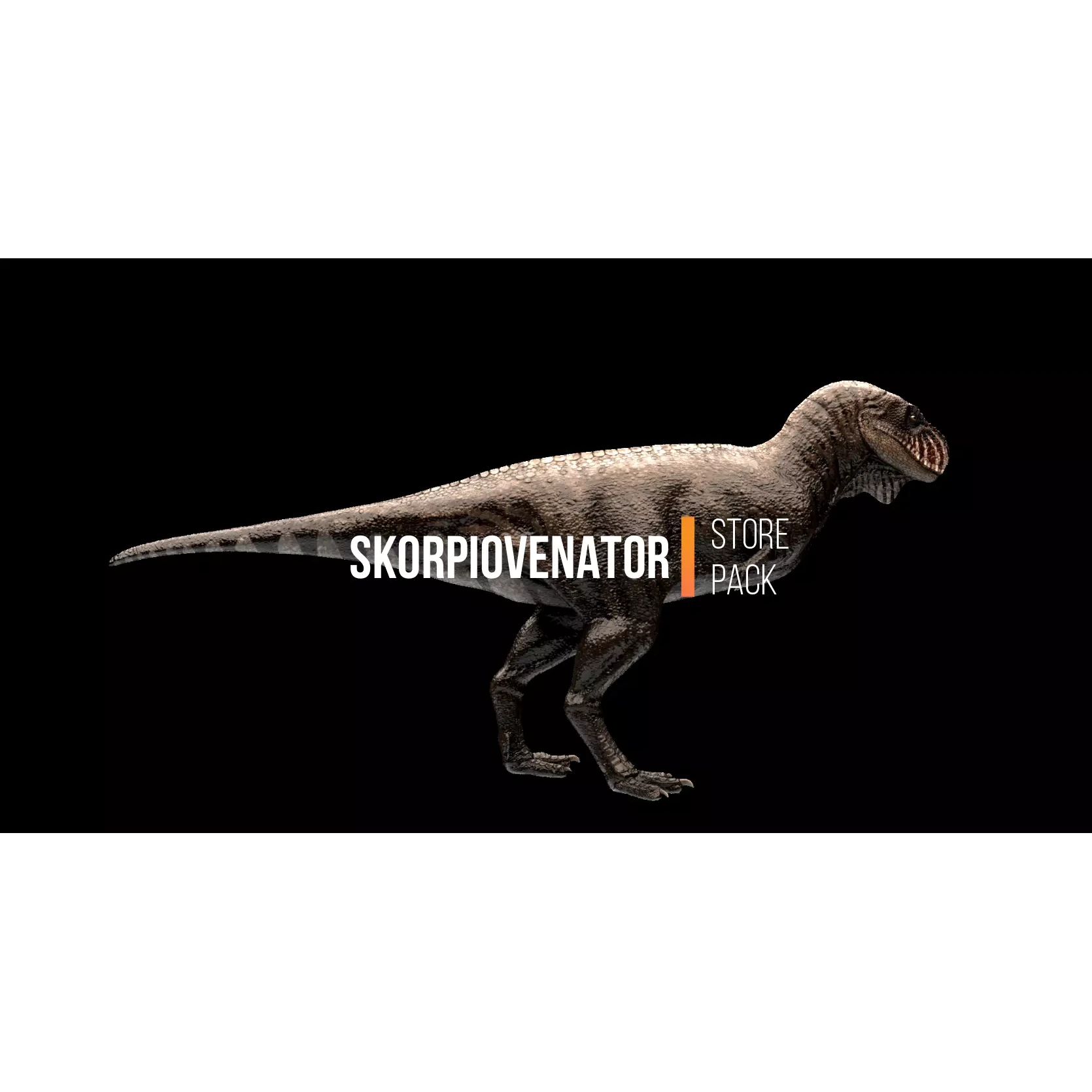 Skorpiovenator Dinosaur Asset Pack Low-poly 3D model