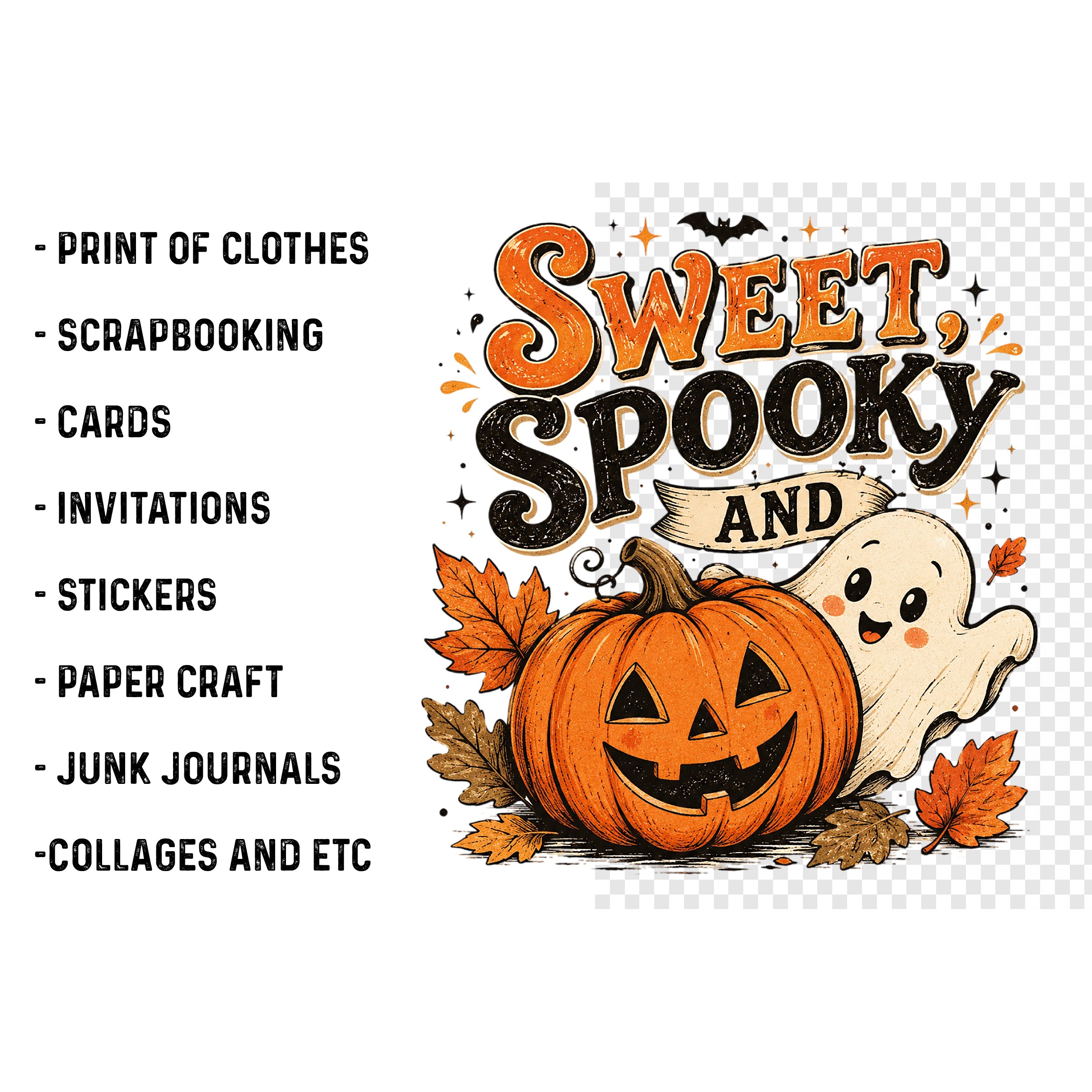 Spooky Halloween Sublimation Png (2)