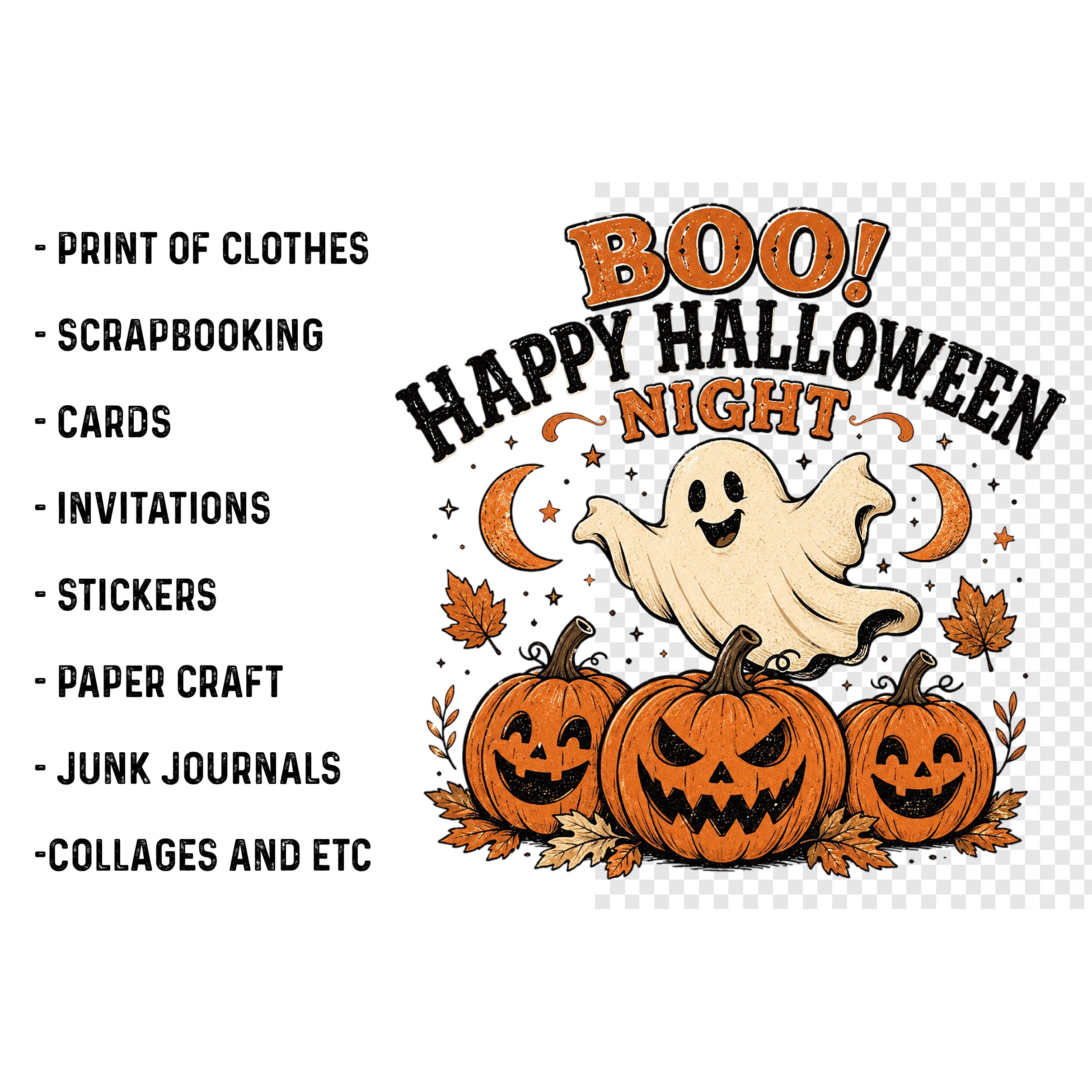 Spooky Halloween Sublimation Png (5)