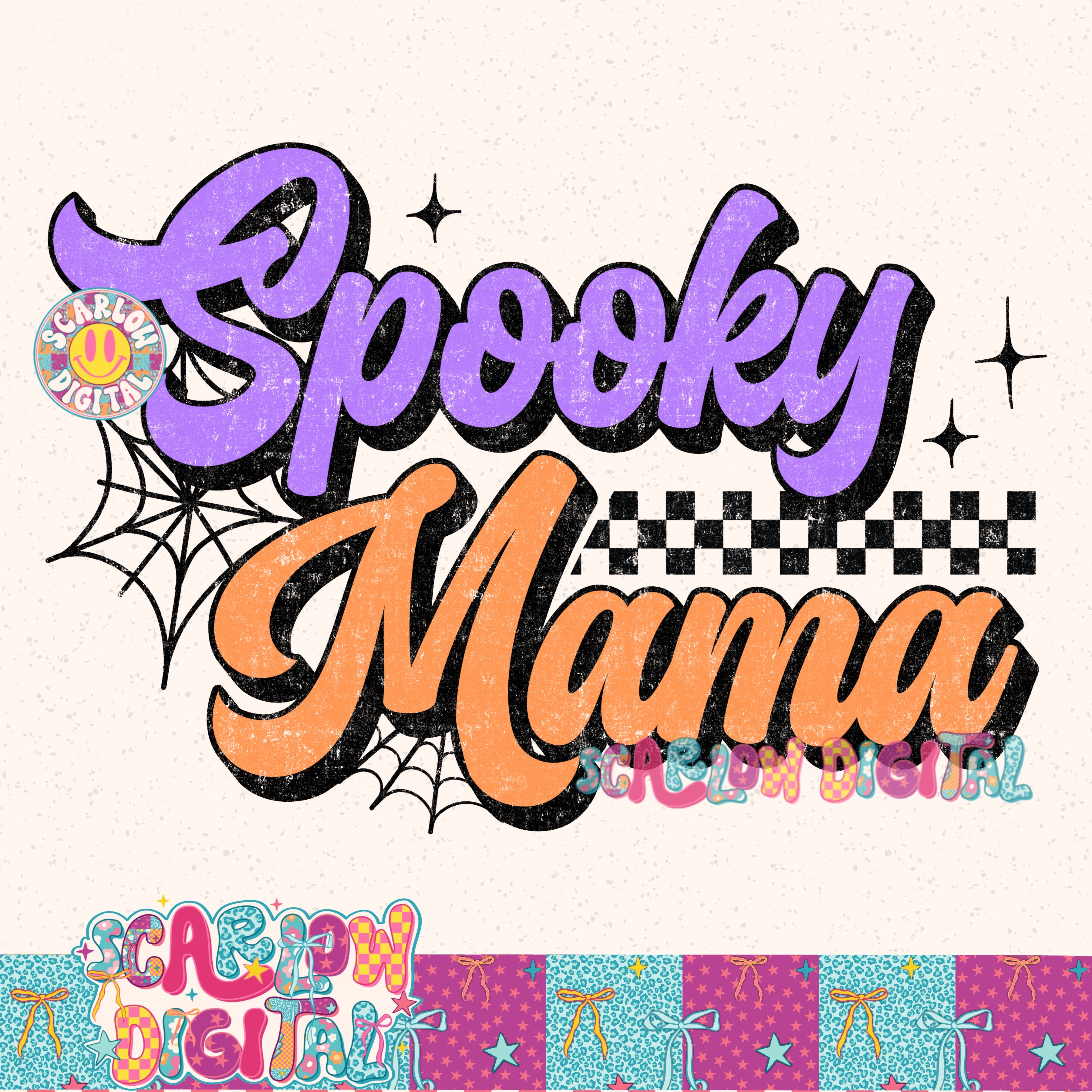Spooky Mama PNG Digital Design 2