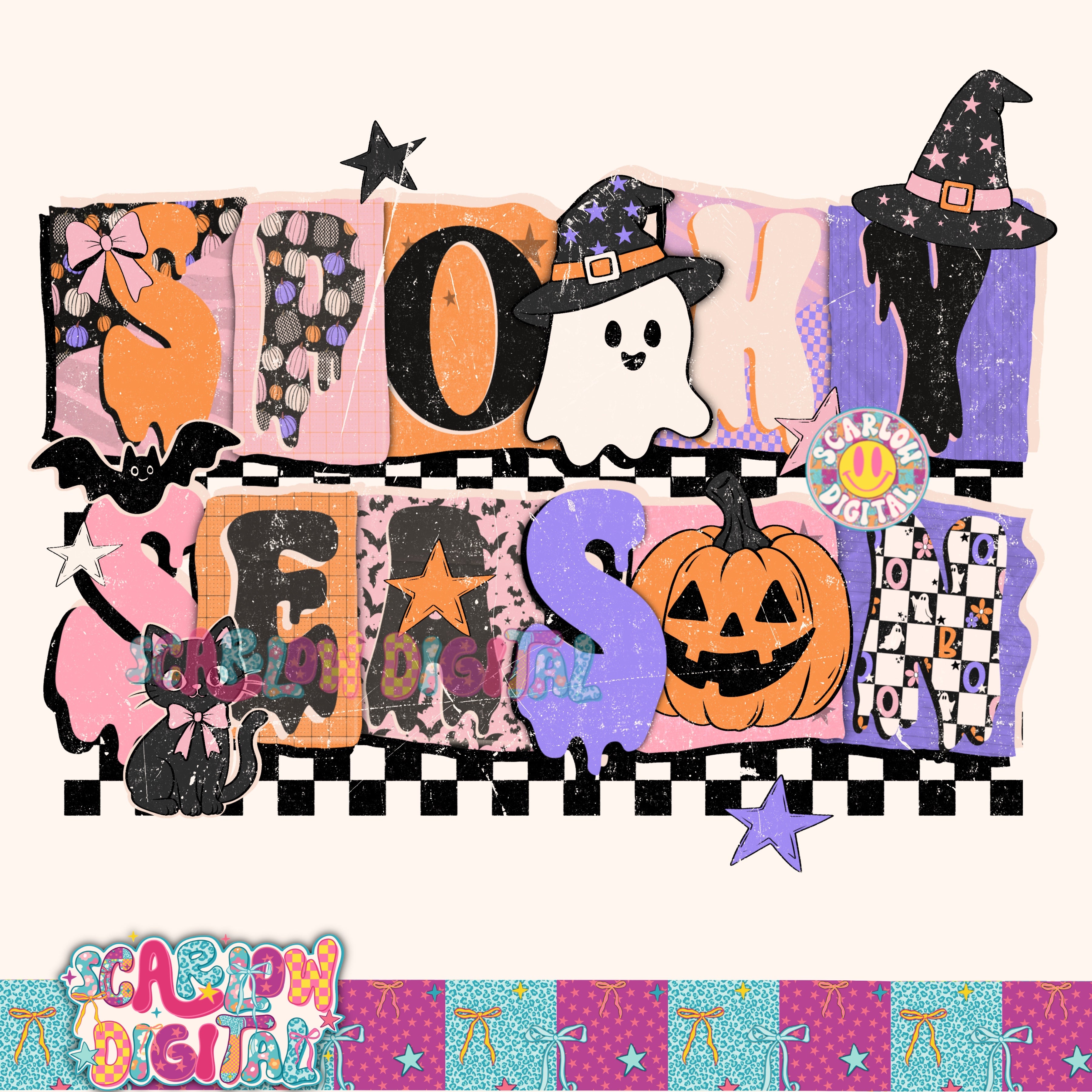Spooky Season PNG Digital Design 2