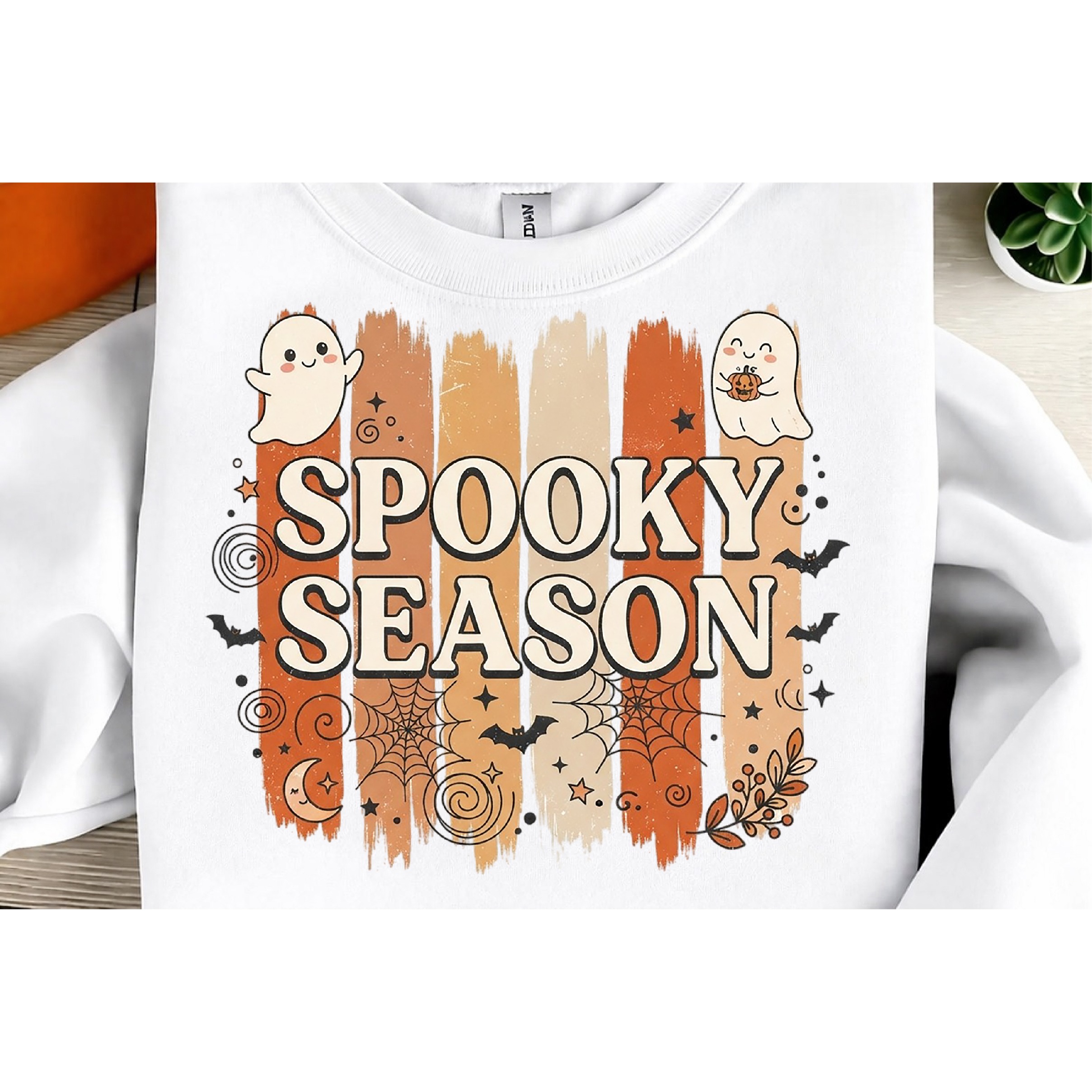 Spooky Season PNG, Retro Halloween Sublimation Design