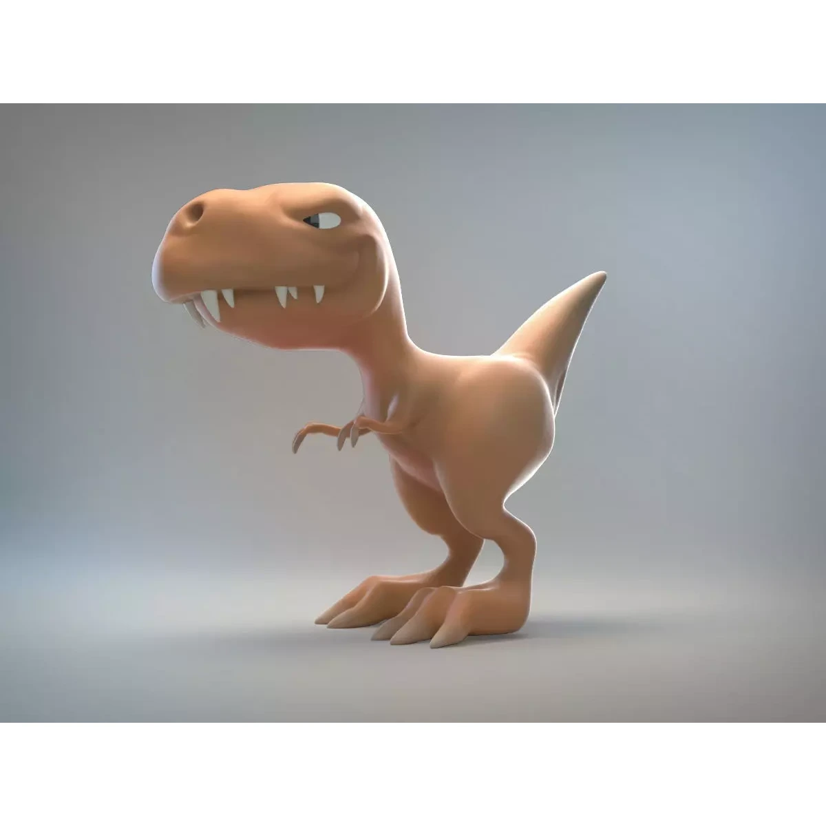 stylized dinosaur Free 3D model