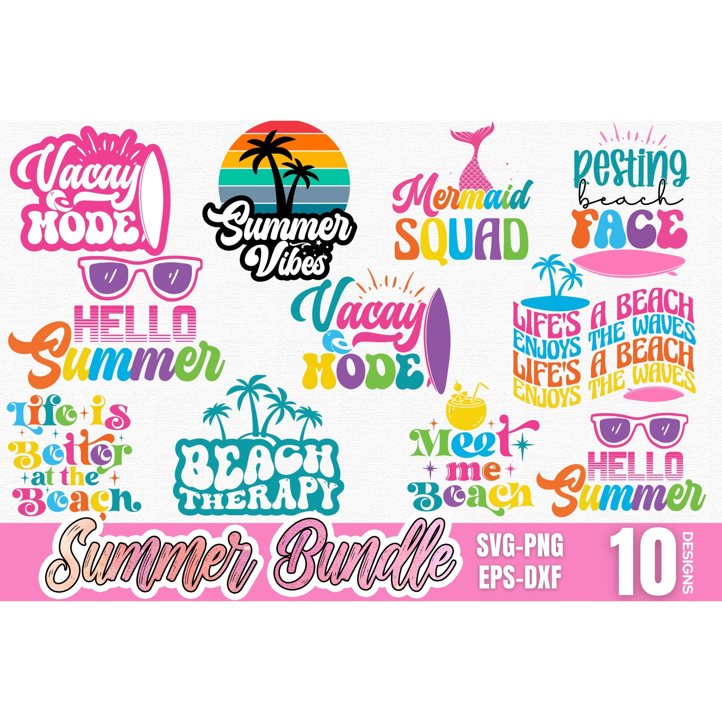 Summer SVG Bundle