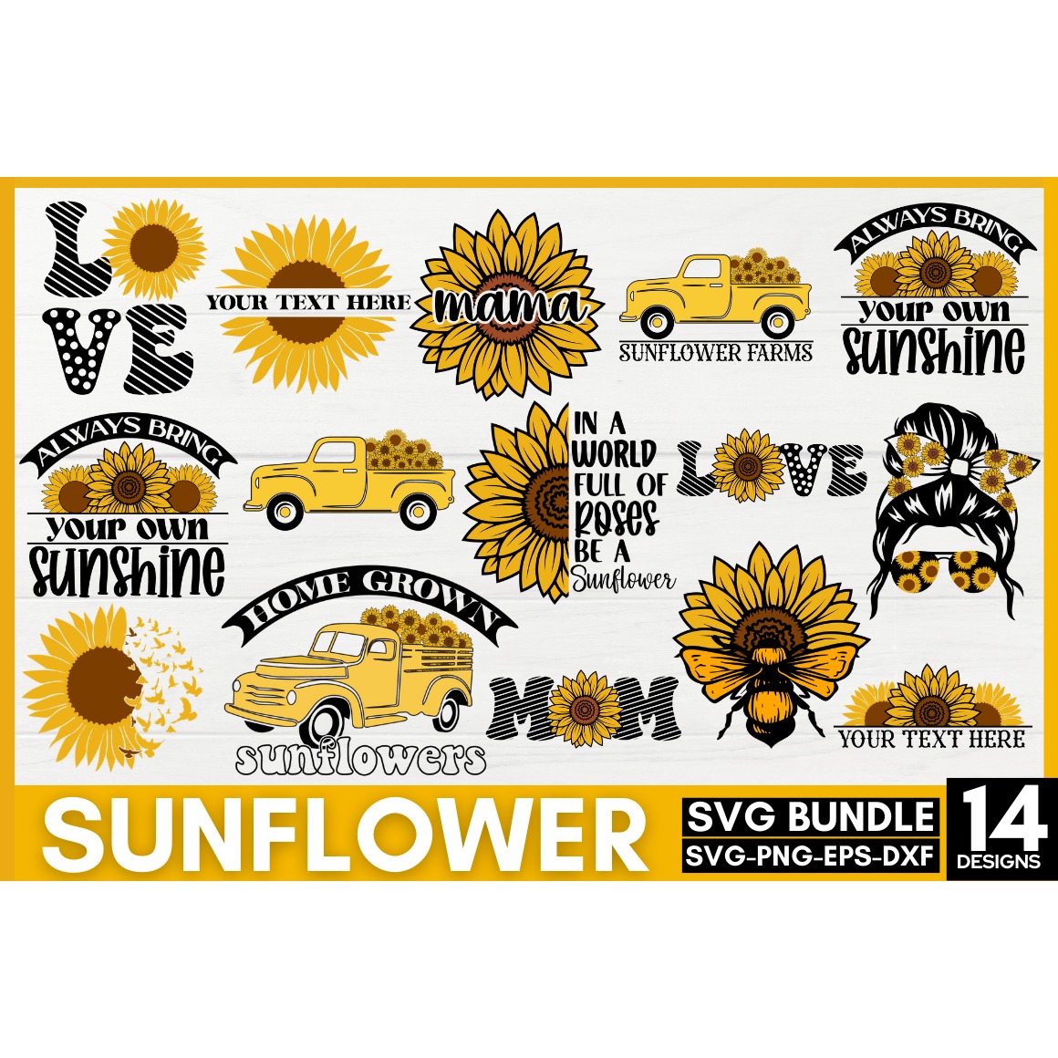 Sunflower SVG Bundle (2)