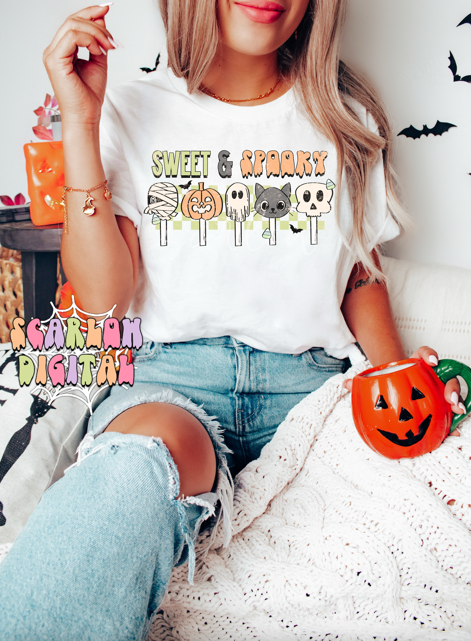 Sweet and Spooky PNG Digital Design 2