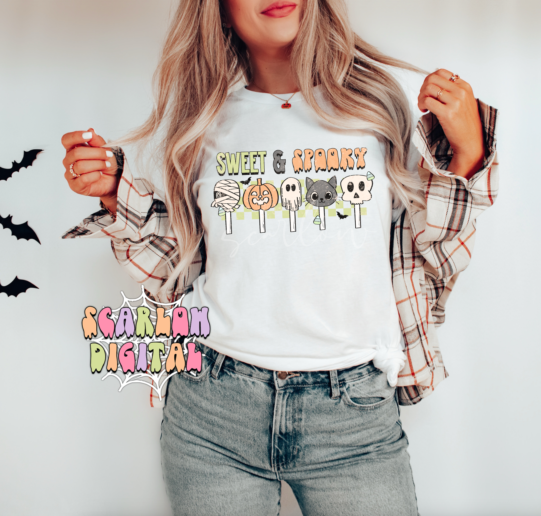 Sweet and Spooky PNG Digital Design 3