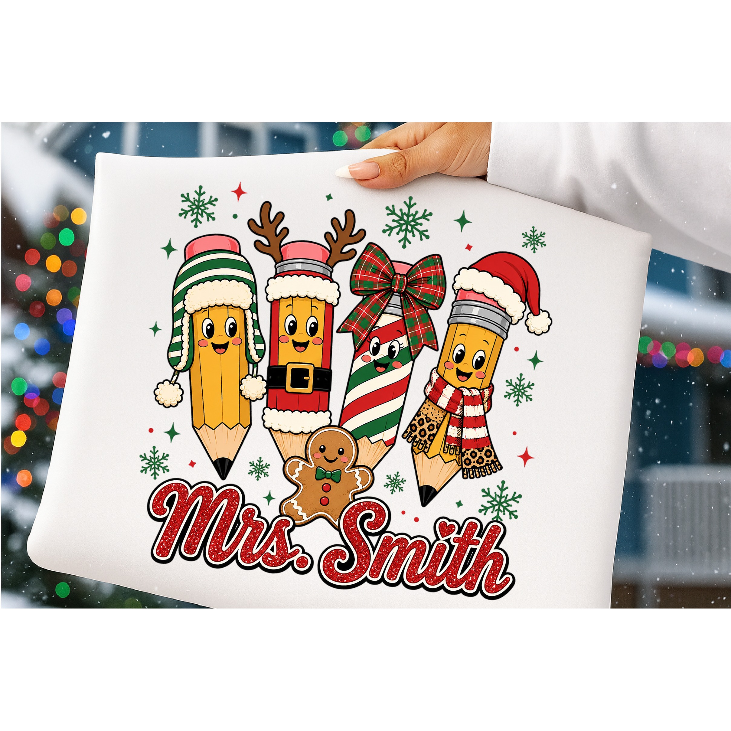 Teacher Christmas Sublimation PNG (4)