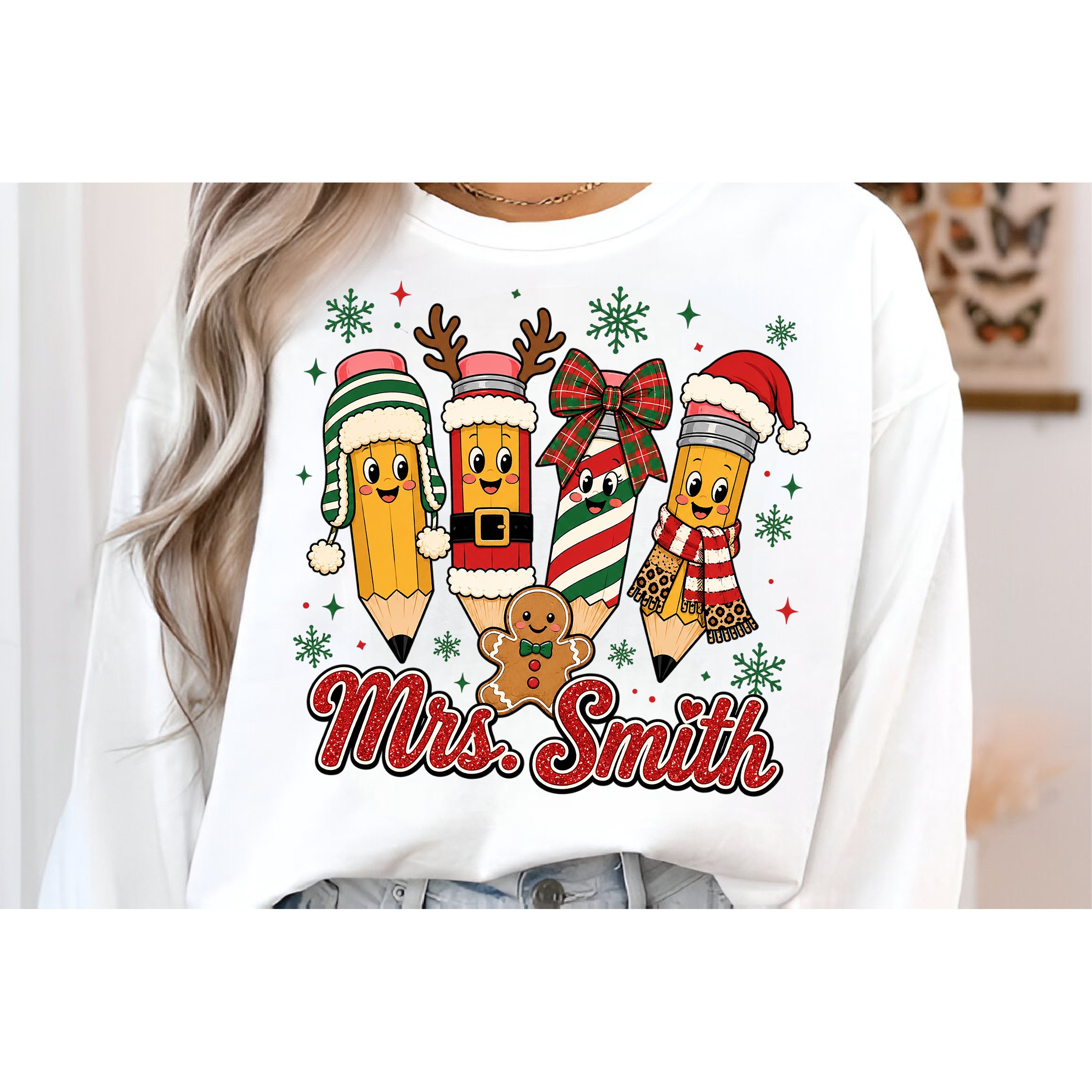 Teacher Christmas Sublimation PNG (4) 3