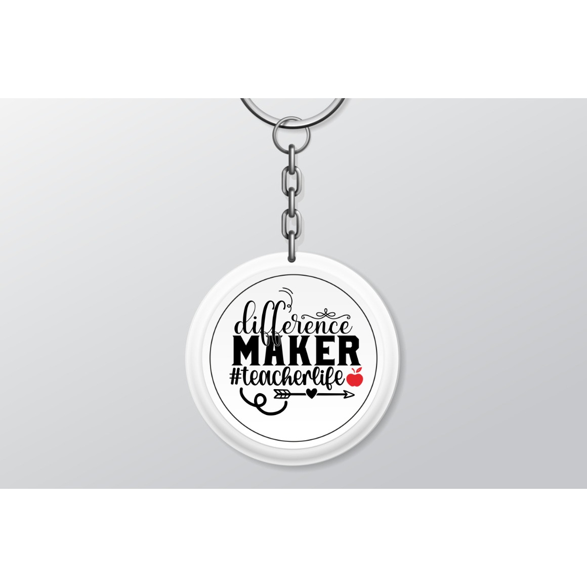 Teacher Keychain SVG Bundle 9