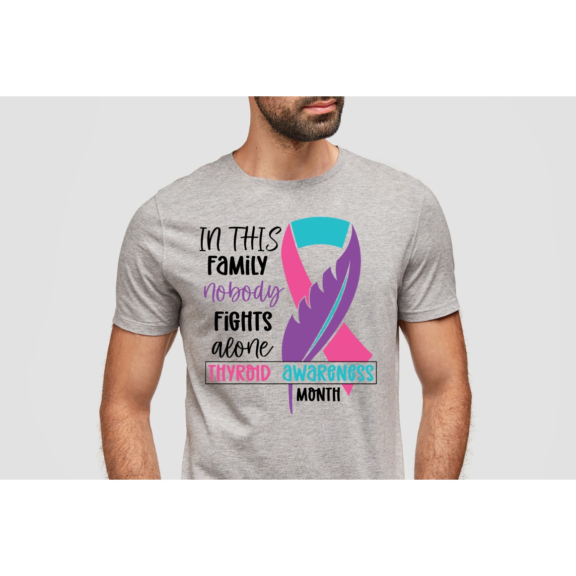 Thyroid cancer SVG Bundle (2) 5