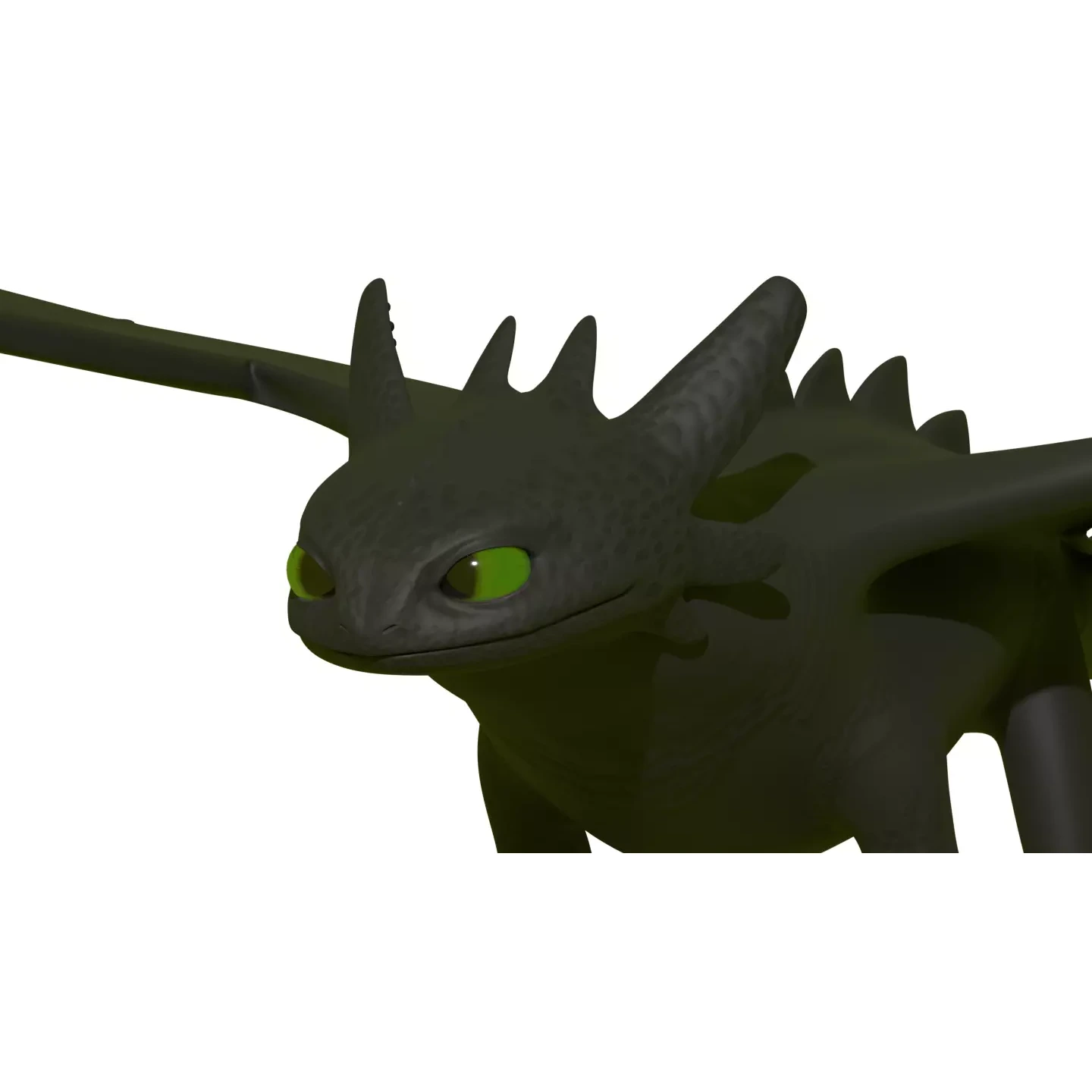 Toothless Model dragon Free 3D model