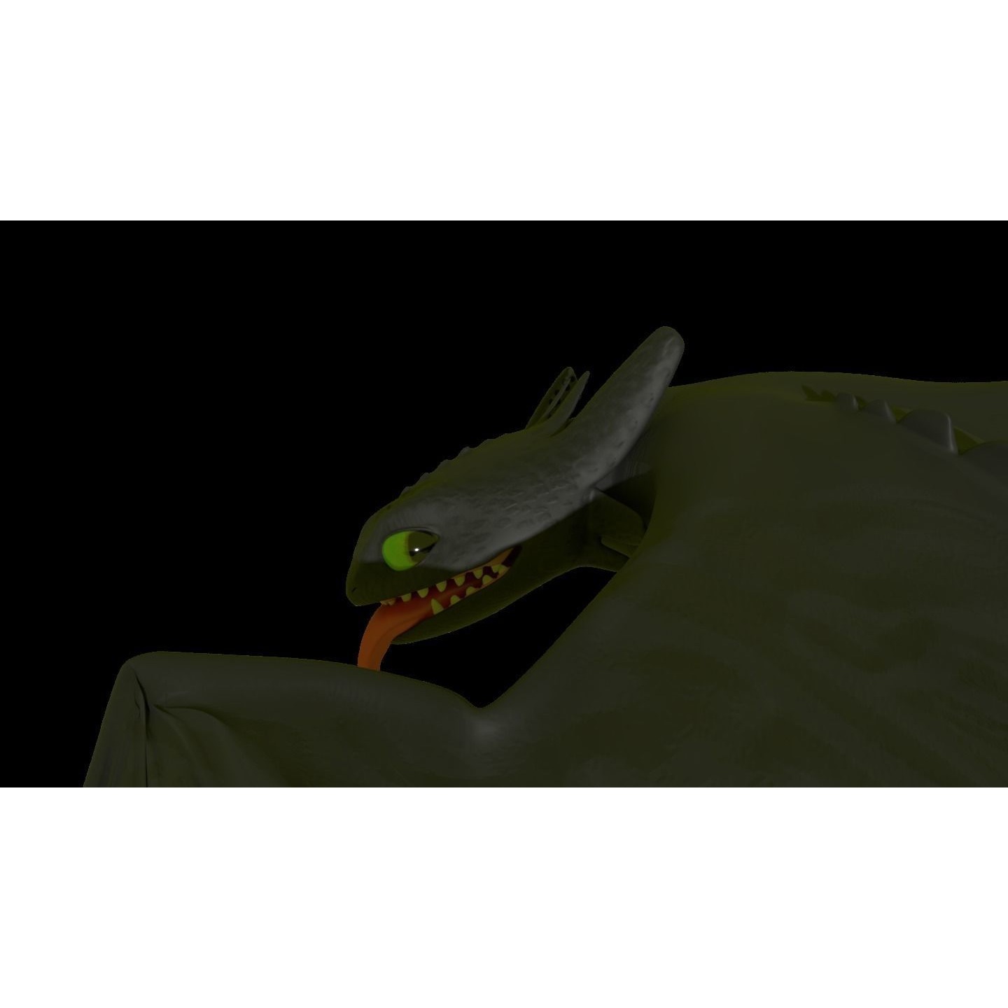 Toothless Model dragon Free 3D model 3