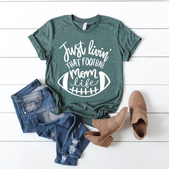 Livin That Football Mom Life SVG 3