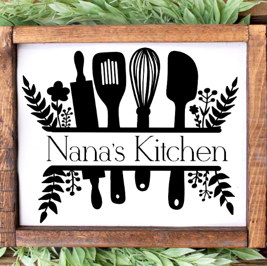 Kitchen Split Frame SVG 3
