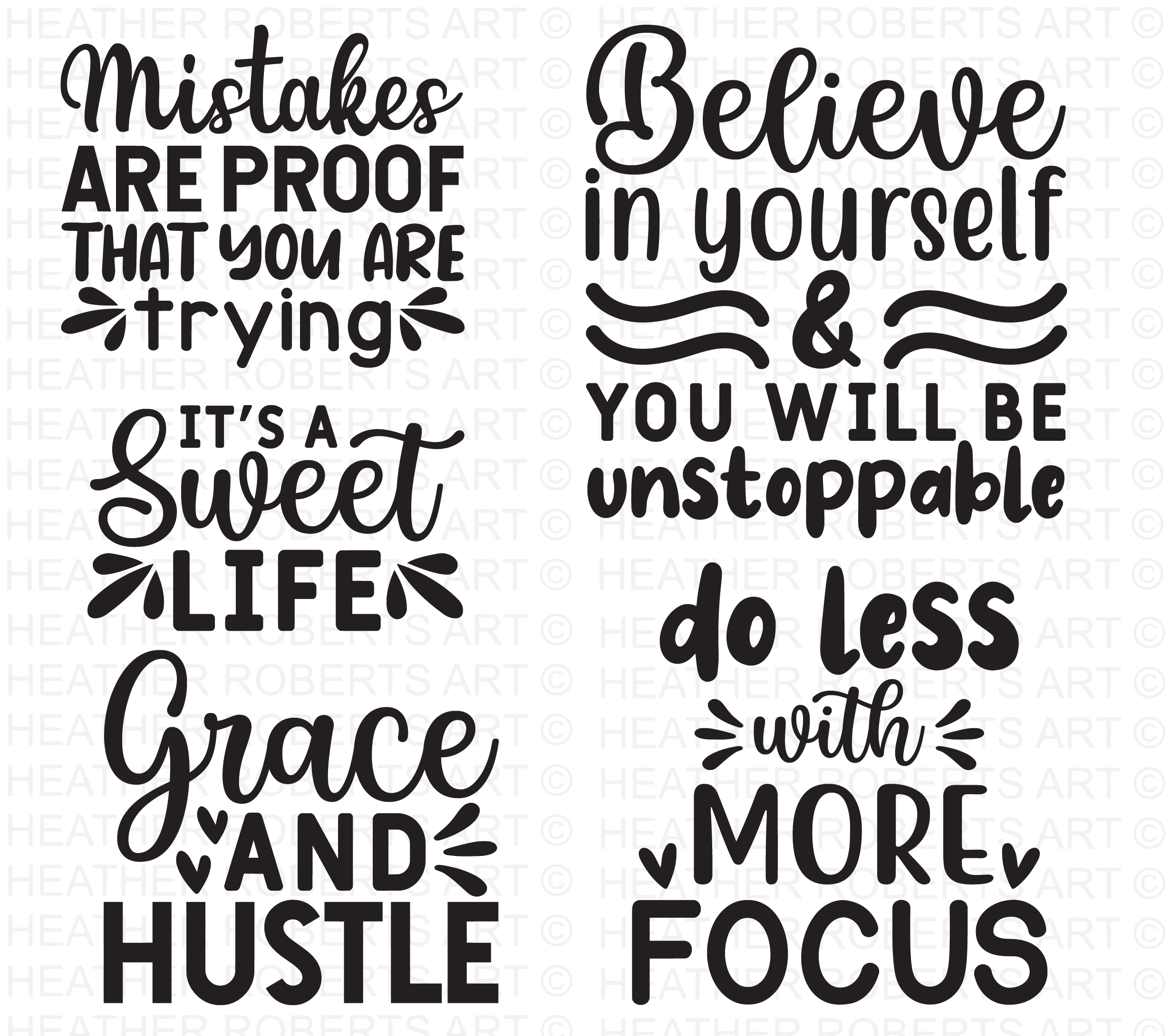 Motivational Quotes SVG Bundle 2