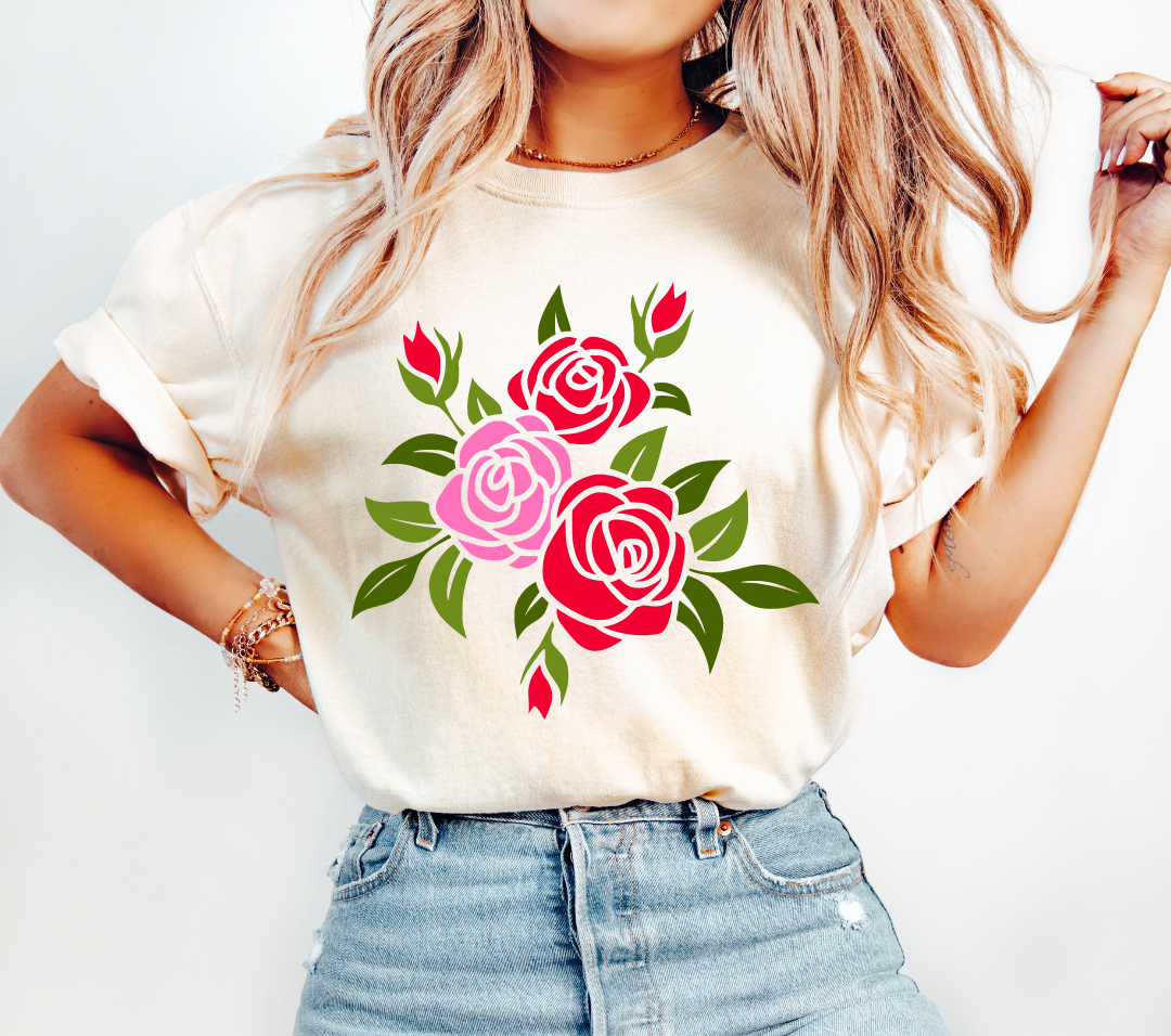 Rose Flower SVG 3