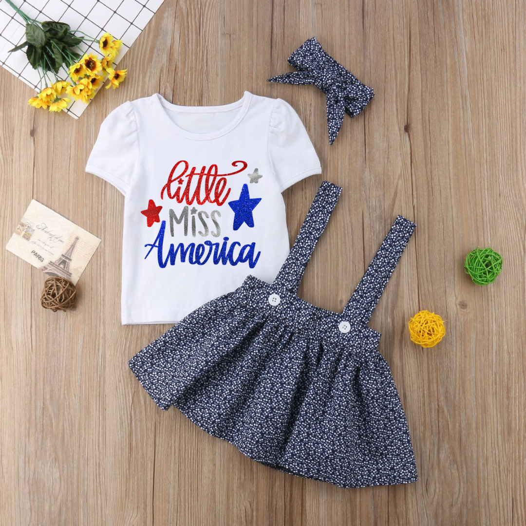 Little Miss America SVG 3