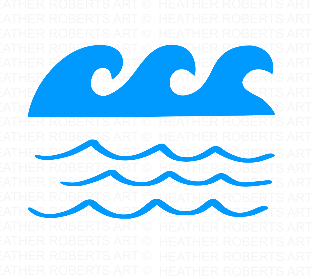 Waves SVG Bundle 3
