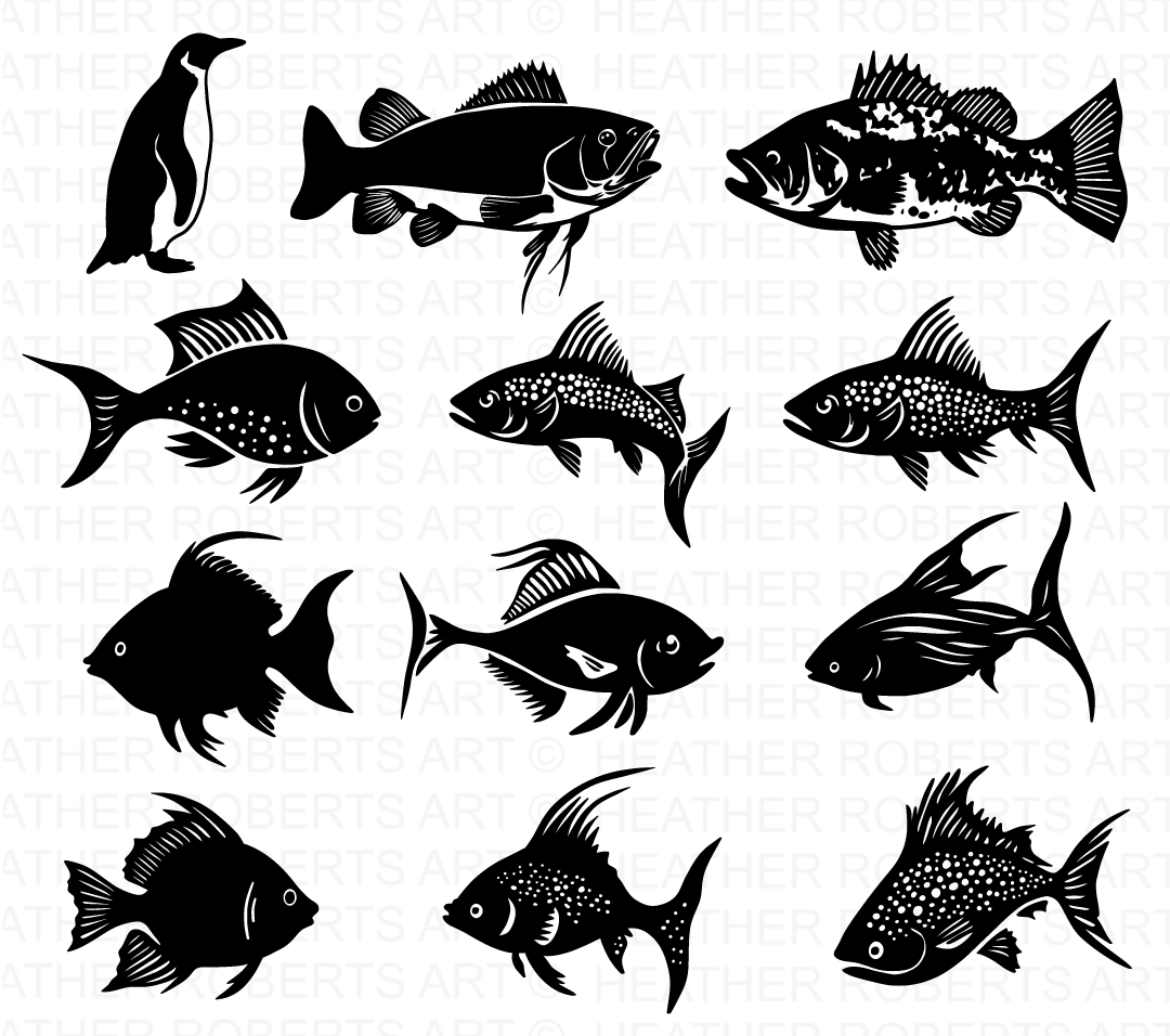 Sea Animals Svg Bundle 2