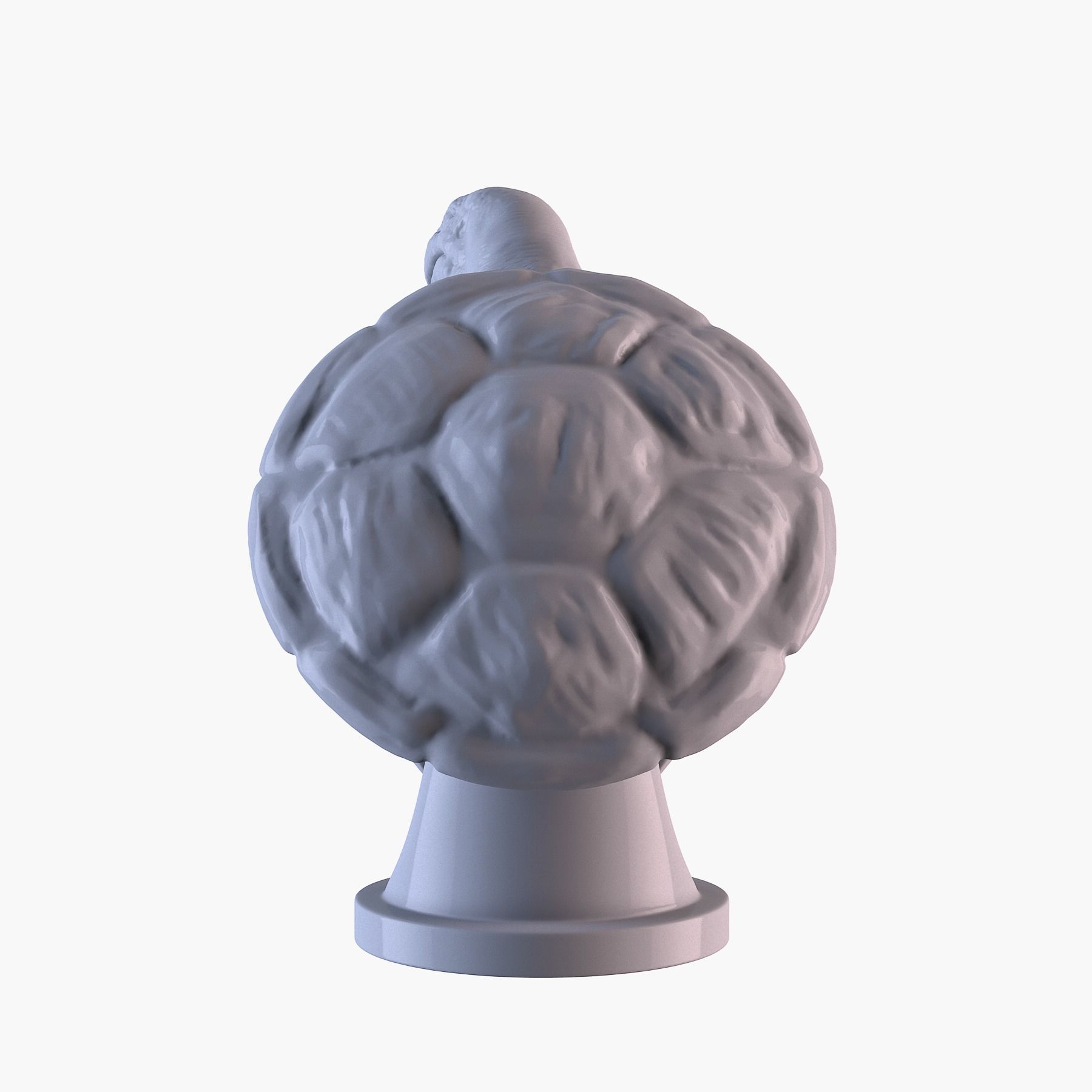 Turtle head Free 3D print model 5