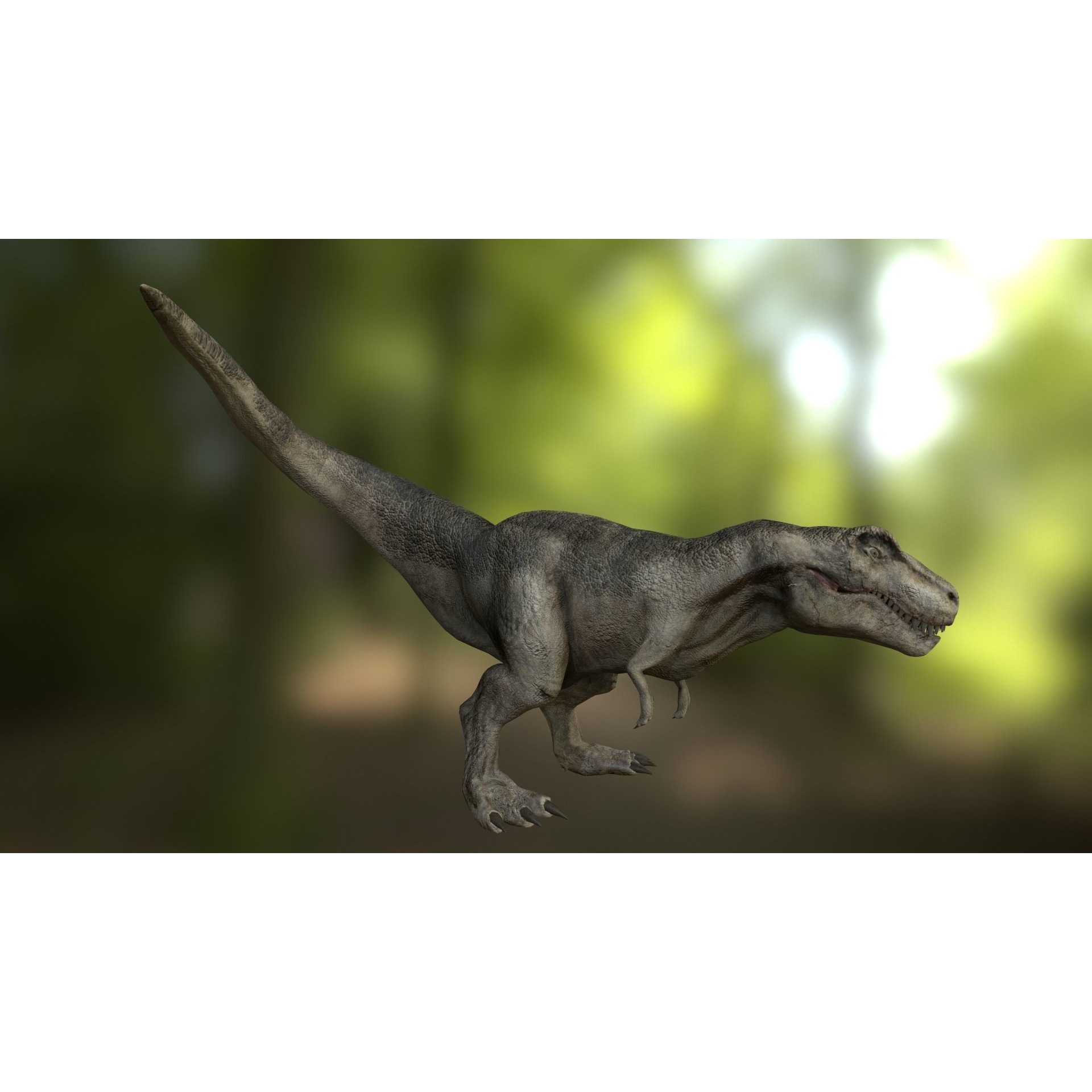 Tyrannosaurus Rex Free low-poly 3D model 3
