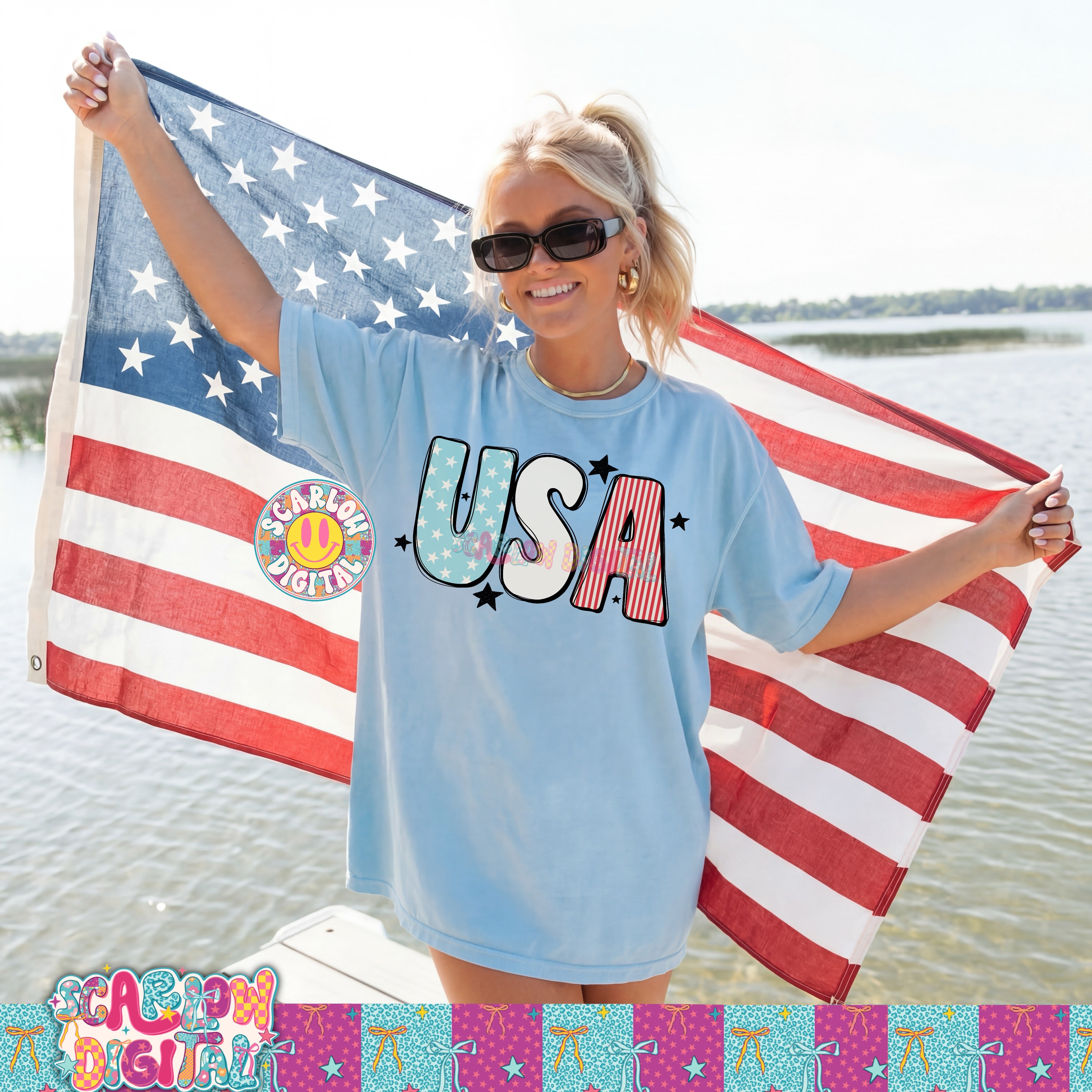 USA PNG Digital Design 3