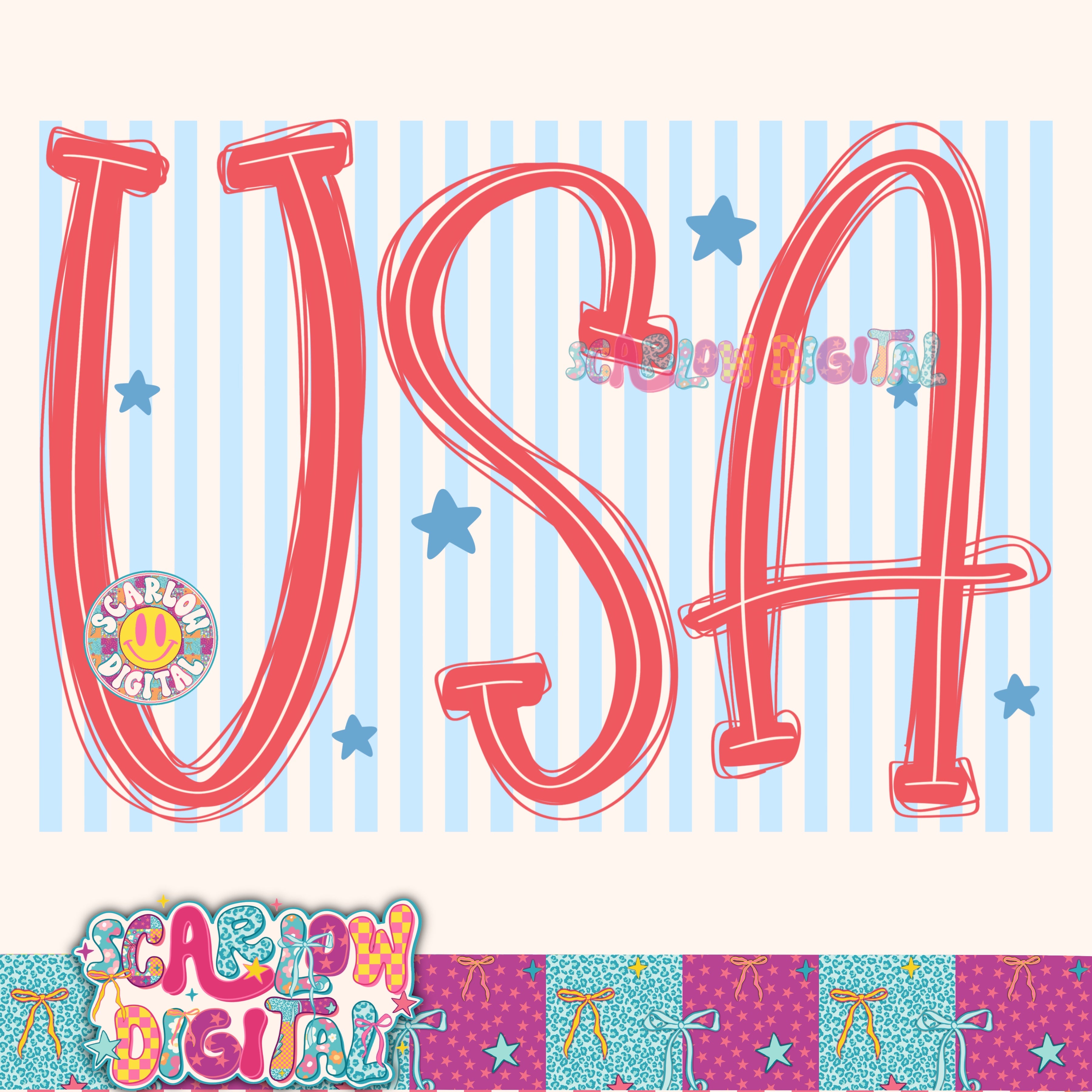 USA PNG Digital Design 2