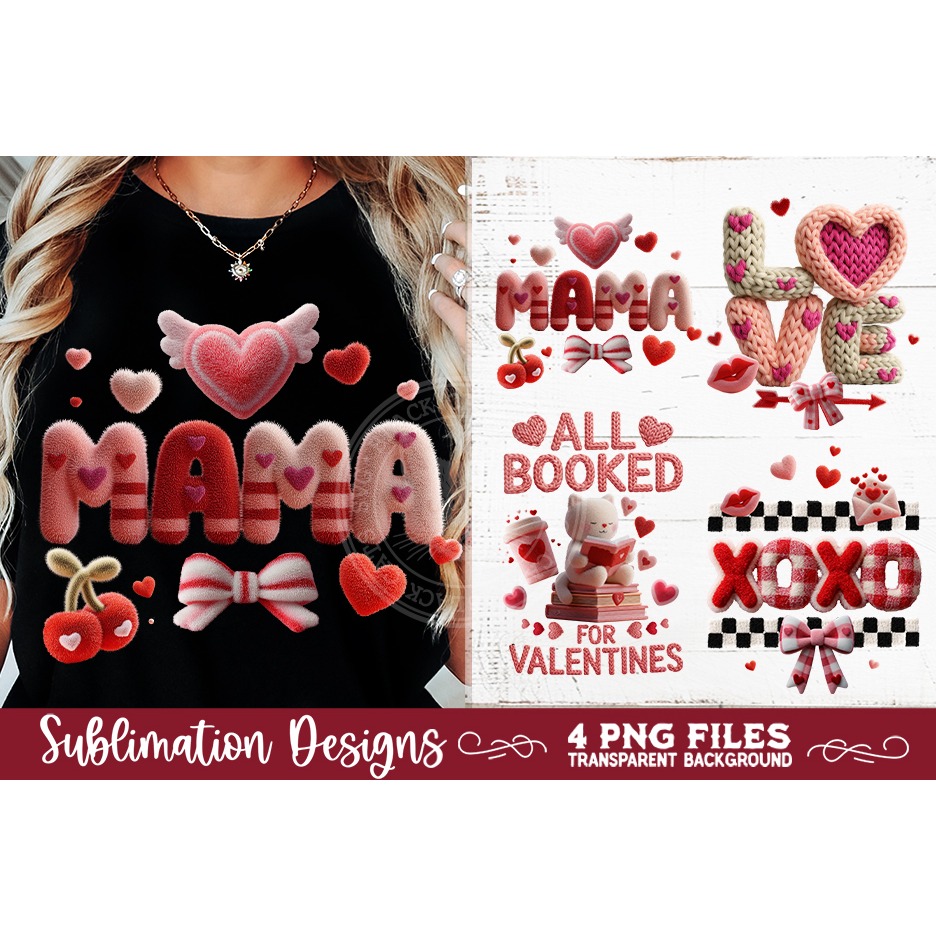 Valentine Latch Hook Yarn Sublimation Designs (3) 11