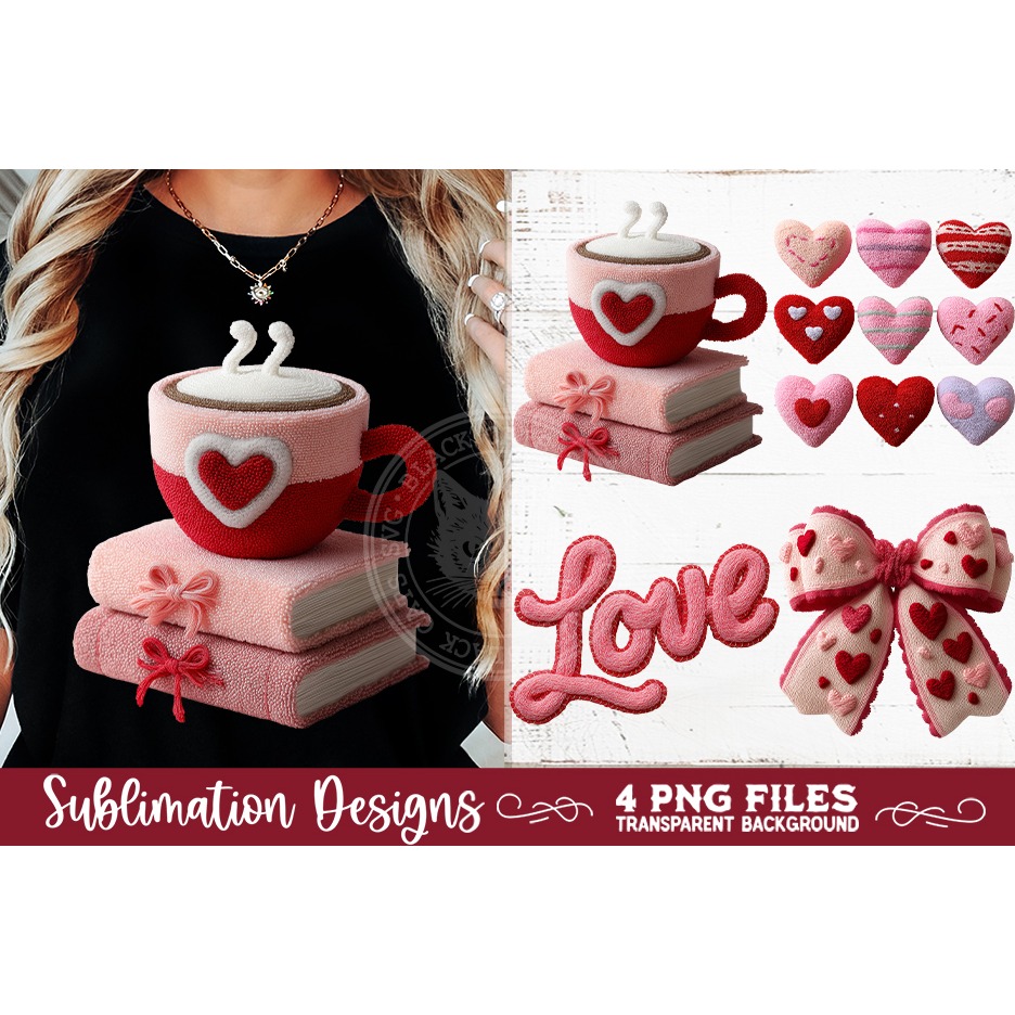 Valentine Latch Hook Yarn Sublimation Designs (4) 11