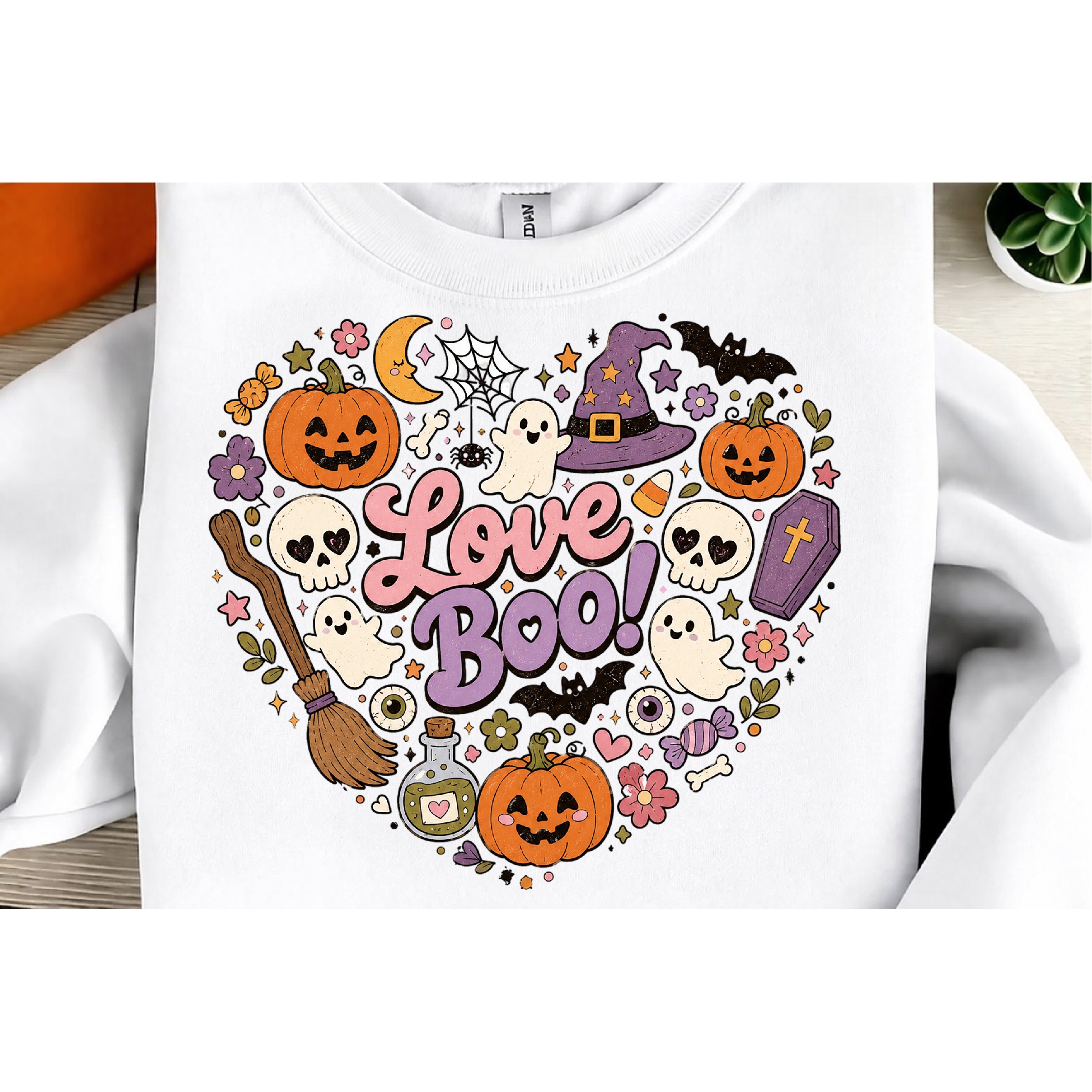 Vintage Halloween Distressed PNG, Retro Sublimation (2) 2