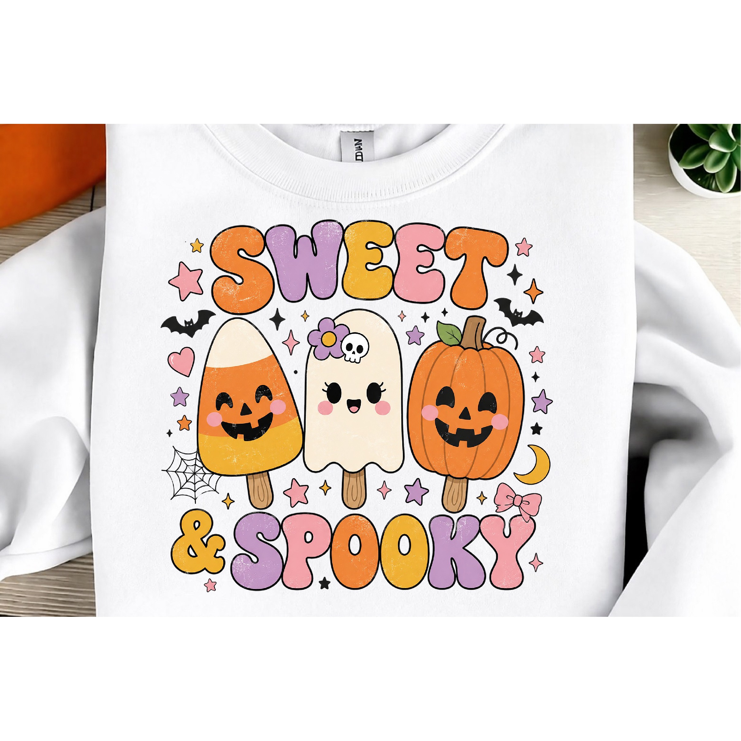 Vintage Halloween Distressed PNG, Retro Sublimation (8) 2