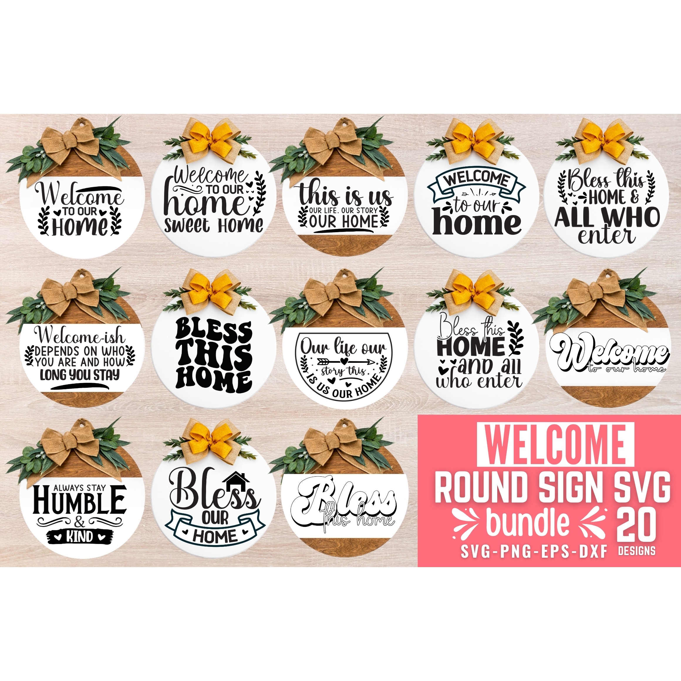 Welcome Sign Bundle 2