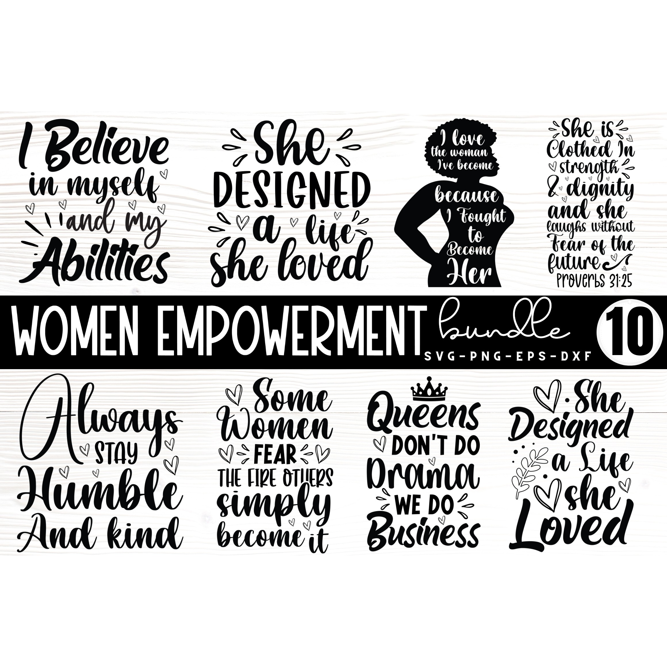 Women Empowerment SVG Bundle